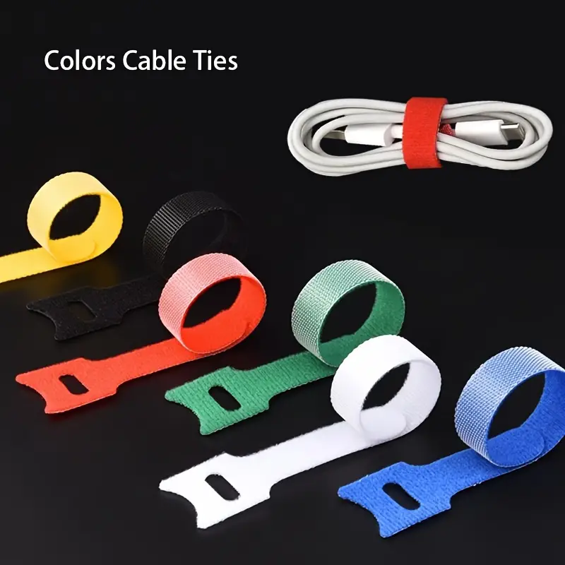 Fastening Cable Ties Home Office Trim Adjustable Length - Temu