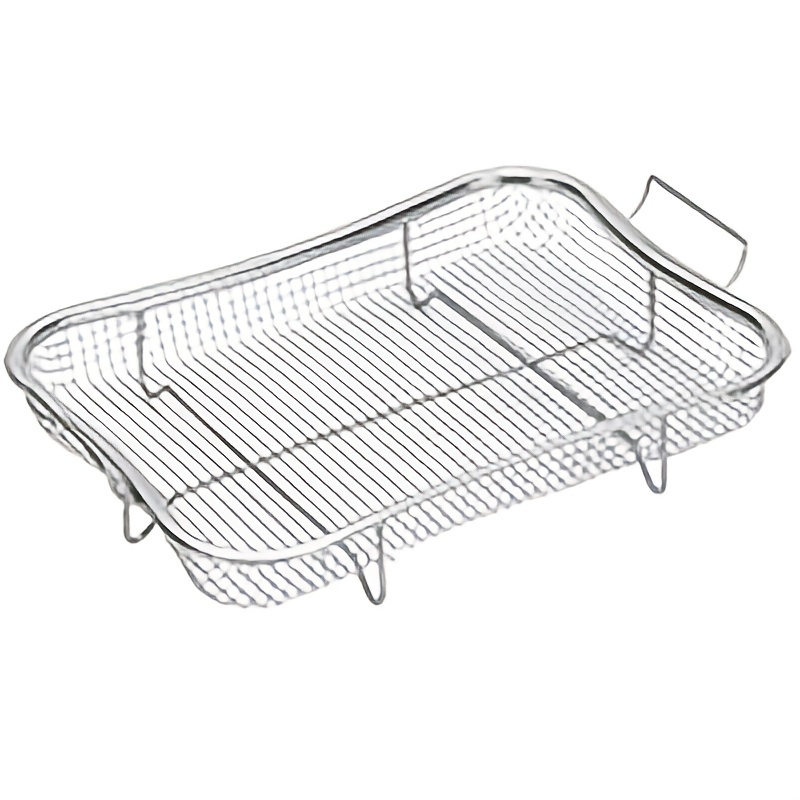 Air Fryer Basket For Oven, Stainless Steel Air Fryer Tray, 12.2 X 9.1  Non-stick Mesh Basket, Oven Air Fryer Basket Wire Rack Roasting Basket, Today's Best Daily Deals