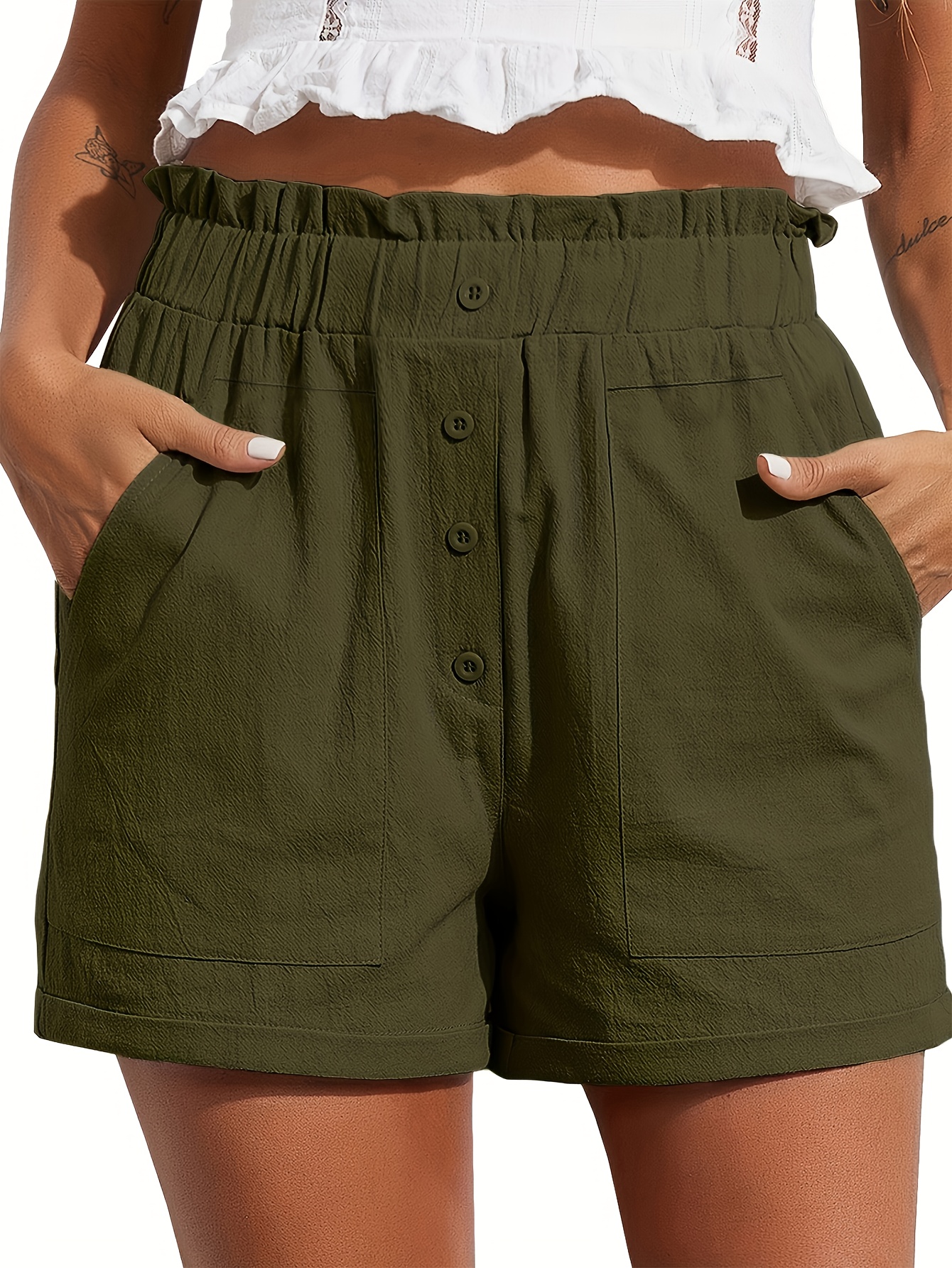 Ruffle Shorts - Temu