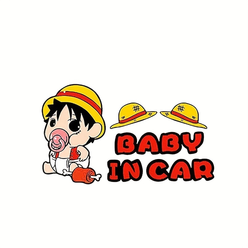 1pc autocollant de voiture autocollant, enfant enfants garçon à bord signe  bébé dans autocollant de voiture dessin animé drôle carrosserie pare-chocs  arrière fenêtre autocollant voiture accessoires extérieurs - Temu France