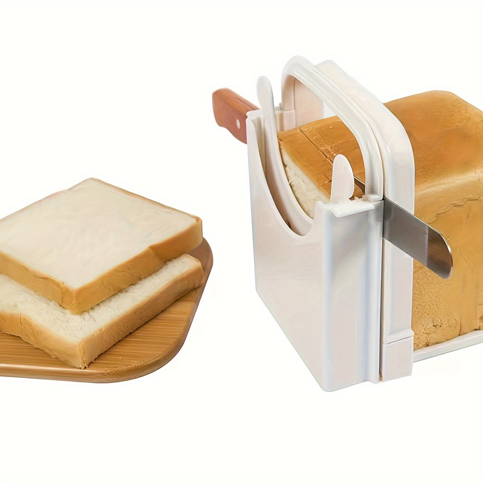 Bread Bake Slicer Cutter Foldable Compact Bread - Temu