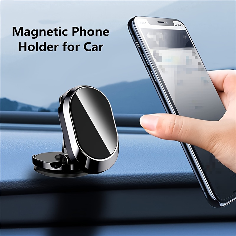 Supporto Magnetico Per Cellulare Per Telefono Per Auto In Metallo Per  IPhone12 13 14 Plus Pro Max Staffa Regolabile A 360 Gradi Supporto Per  Cruscotto