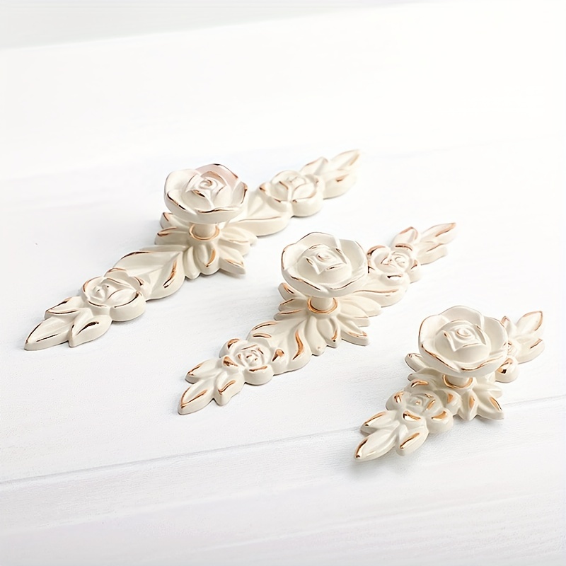 Ivory White Handle European Painted Door Handle Temu