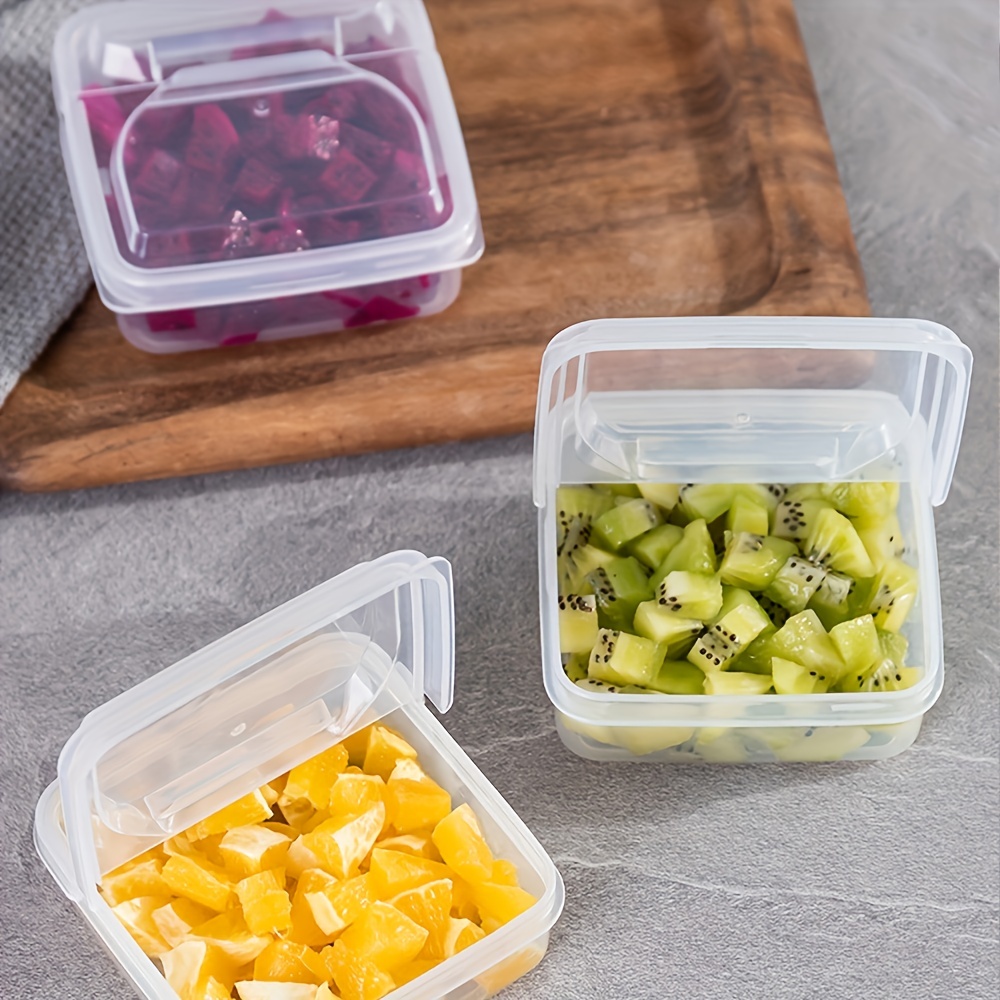 1pc Cheese Storage Container With Lid For Fridge, Food Storage Box For  Butter, Garlic, Ginger, Onion And Seasoning