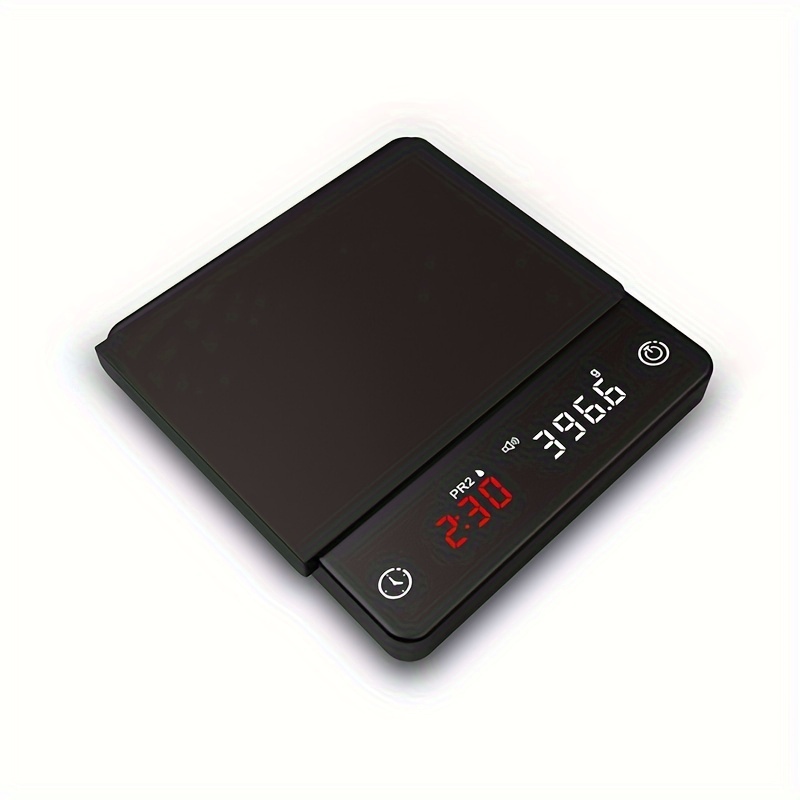 1pc, Scale, Electronic Scale With Timer, USB Rechargeable Coffee Scale,  Digital Coffee Scale, Electronic Espresso Scale, Food Scale, Kitchen Scale  With Timer, Kitchen Gadgets, Cheap Items