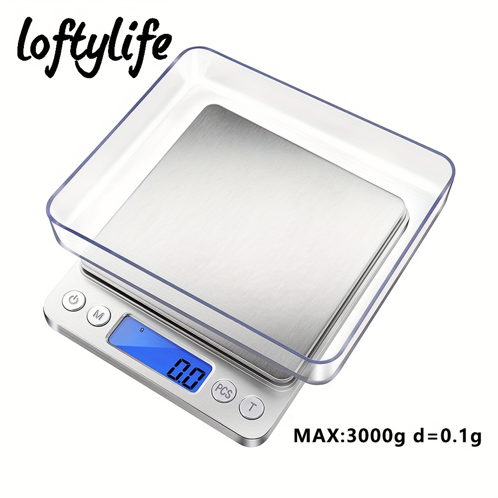 Small Electronic Food Scale Digital Kitchen Scale for Food Ounces and Grams