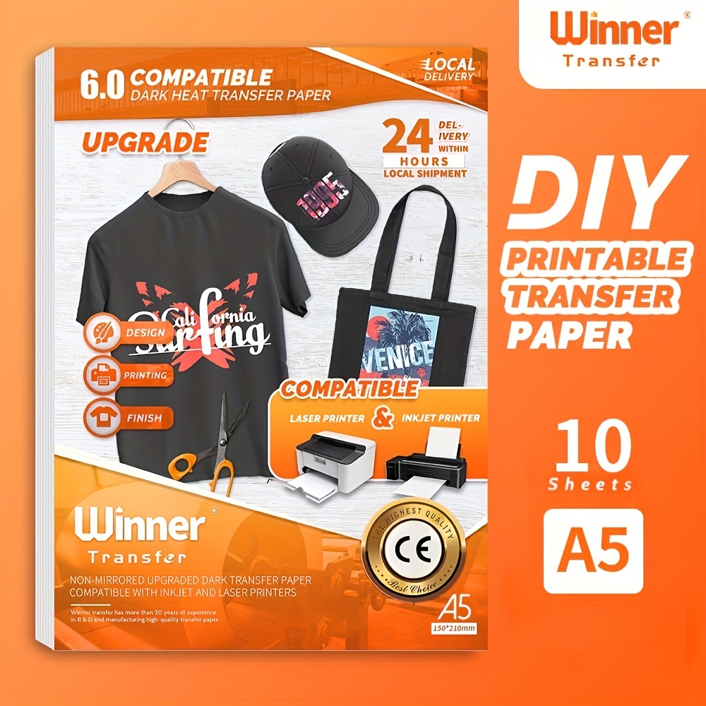 Transfer Paper Light and Dark Combo Pack 8.5x11