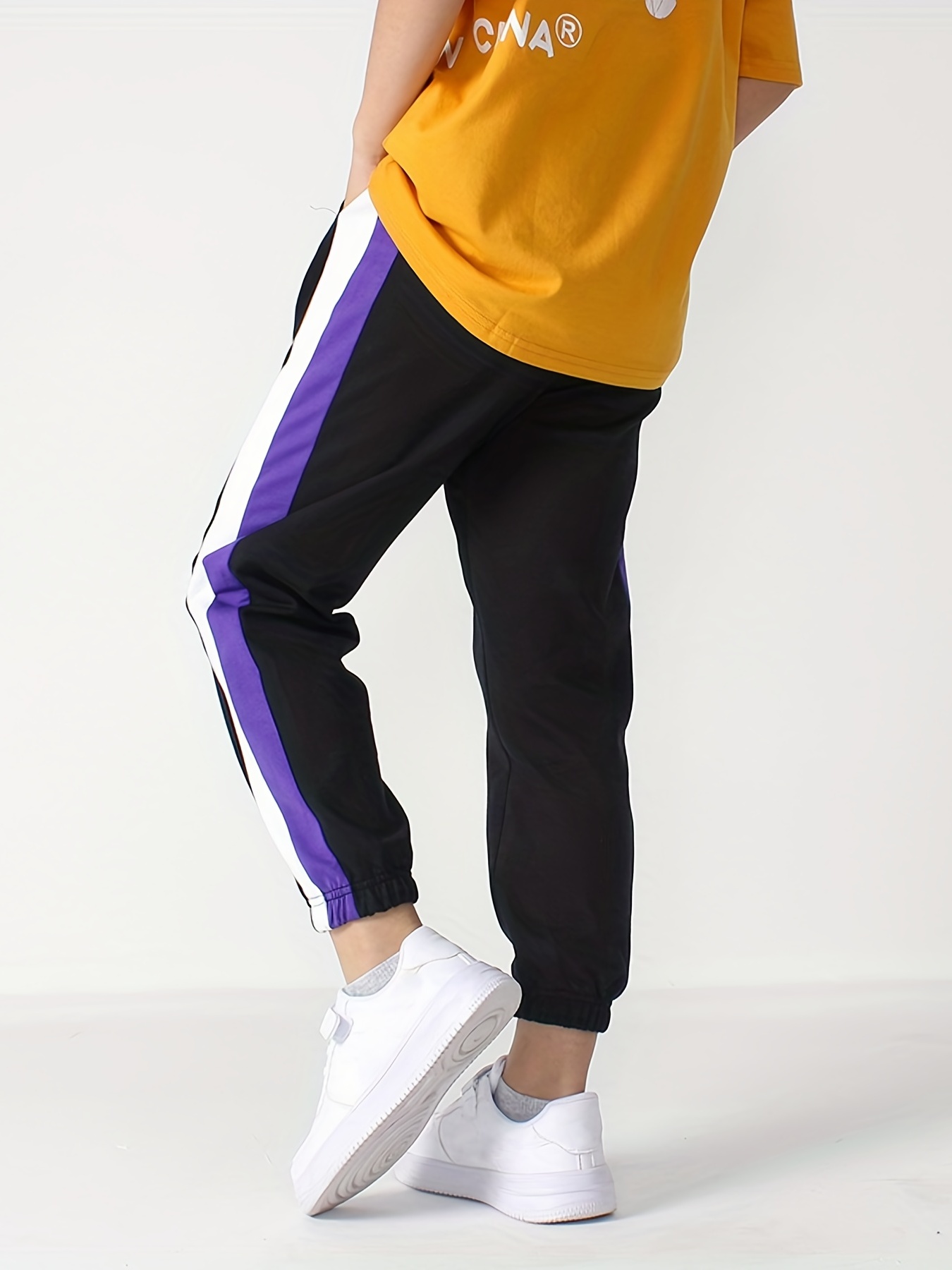 Adidas Originals Purple Cotton Track Pants
