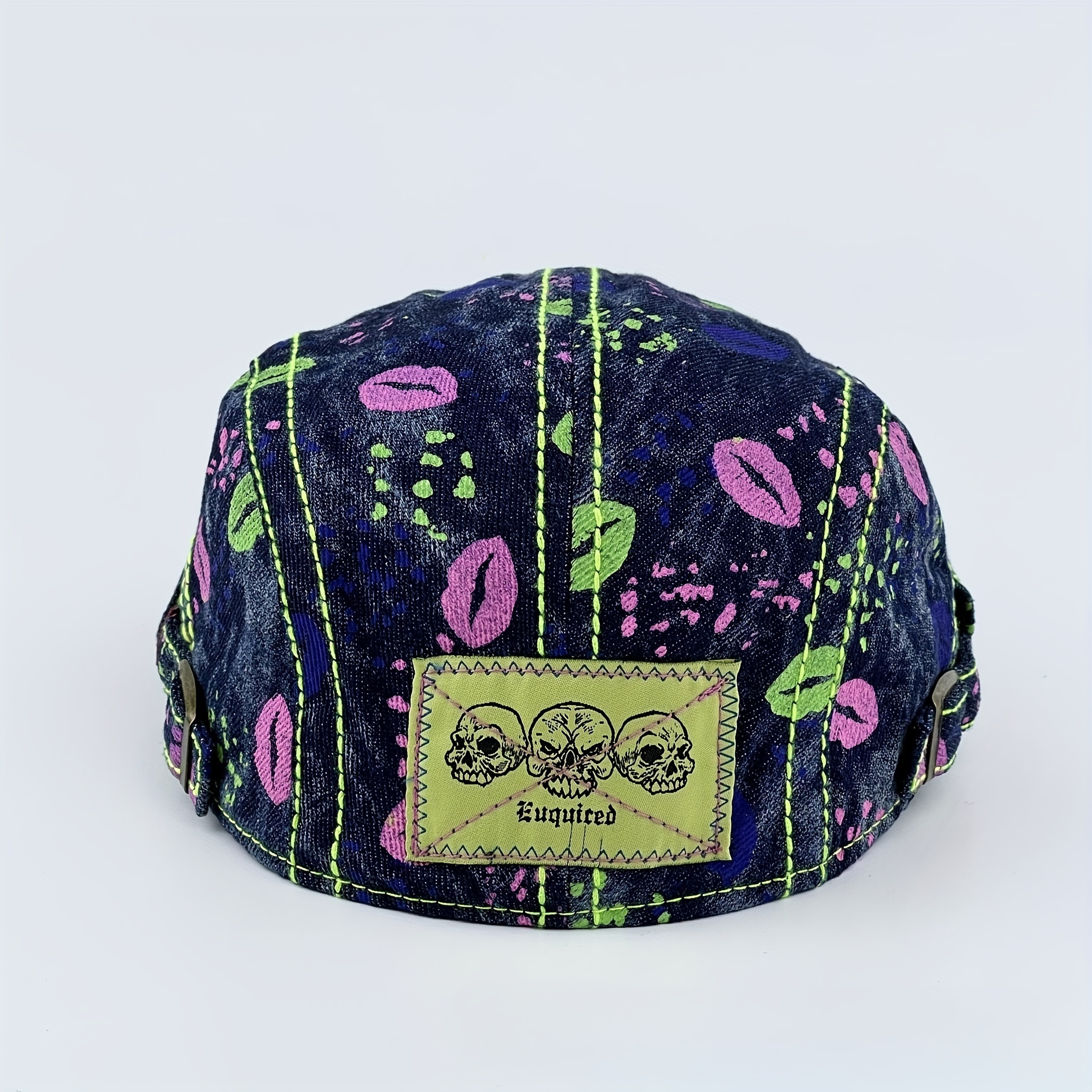 Kapital Bandana-Printed Patchwork Baseball Cap