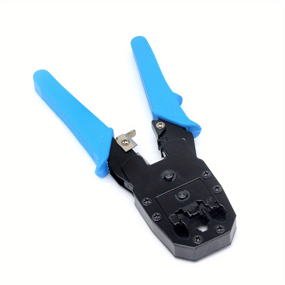 1pc 4p 6p 8p Rj11 Rj12 Rj45 Alicates Crimpado Cabeza Cristal - Temu Spain