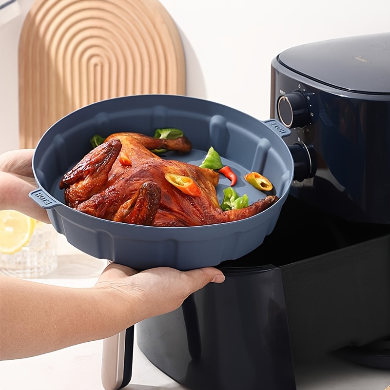 1pc Silicone Air Fryer Tray