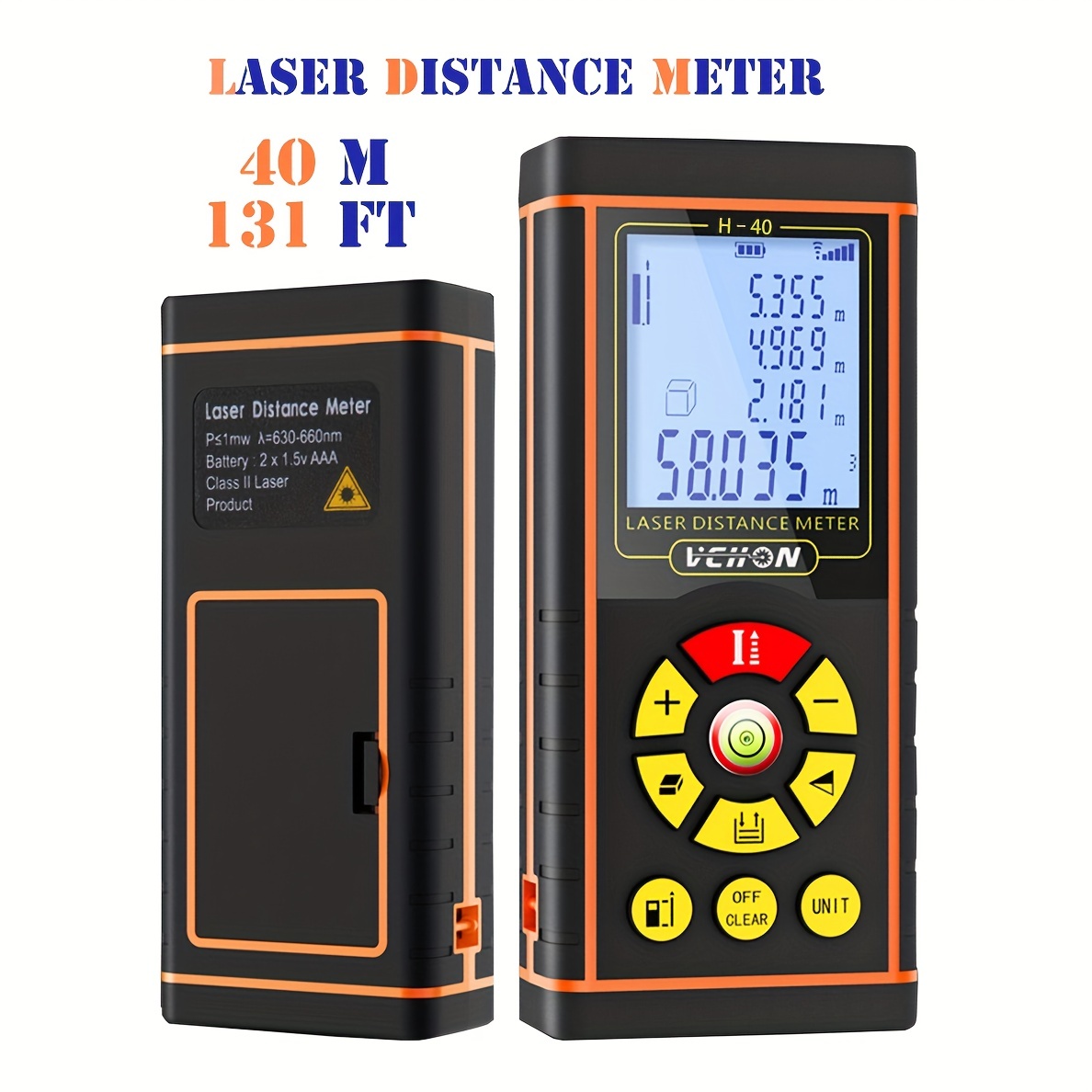 Medidor De Distancia Laser - Temu
