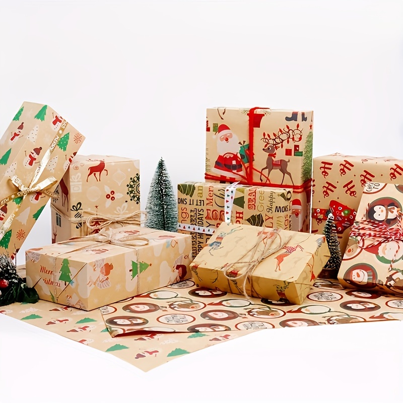 Book Wrapping Paper Book Christmas Wrapping Paper Holiday Wrapping