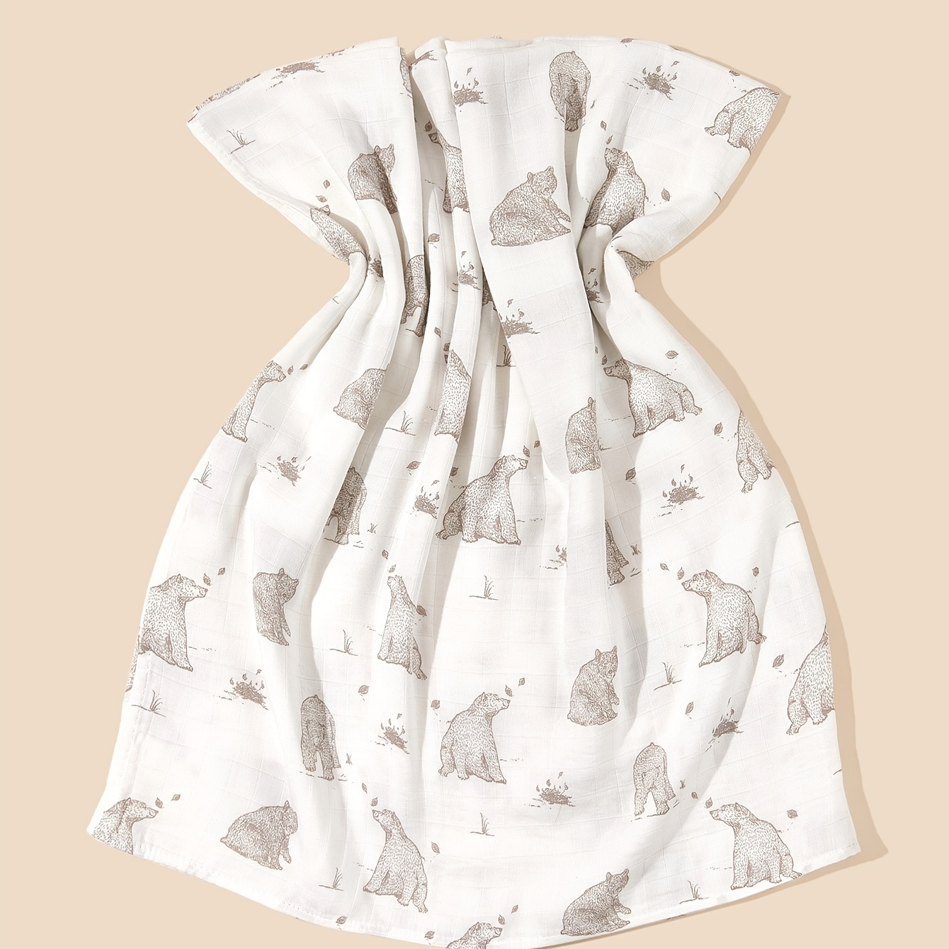 Newborn Bamboo Cotton Cartoon Printing Swaddle Blanket