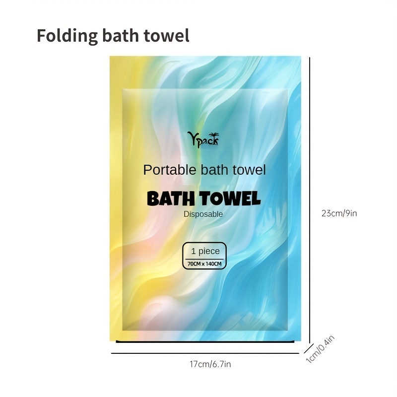 Compression Bath Towel Plus Thick Travel Bath Towel Shower - Temu