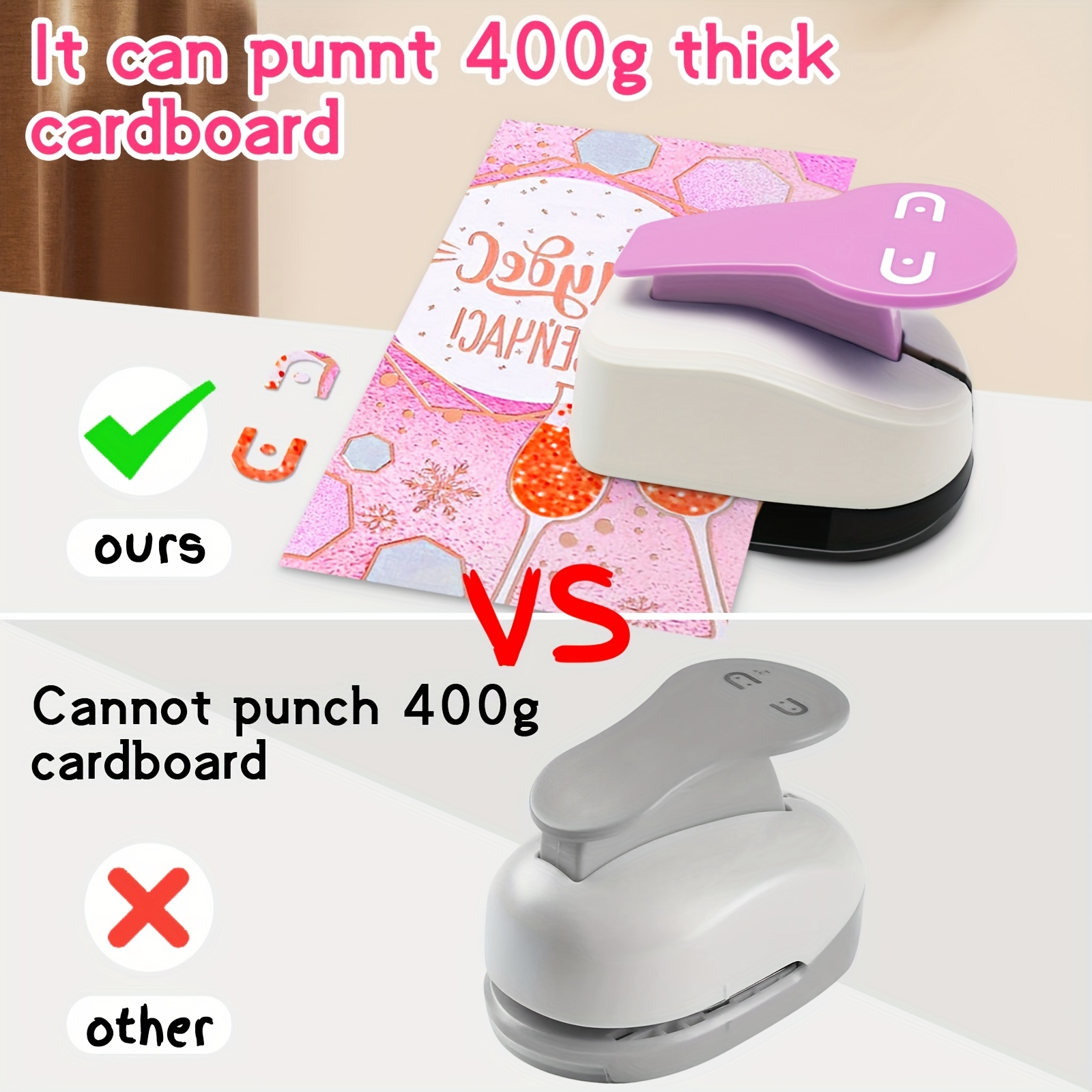 Earring Card Punch - Earring Punch Card Tool, Double Hole Punch, Paper Punch
