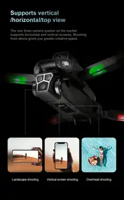 with hd camera, m1s brushless drone with hd camera obstacle avoidance optical flow positioning christmas gift details 8
