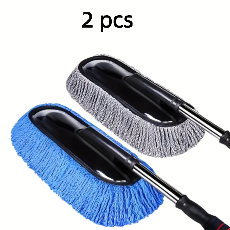 Dust Cleaner Retractable Microfiber Dust Brush - Temu