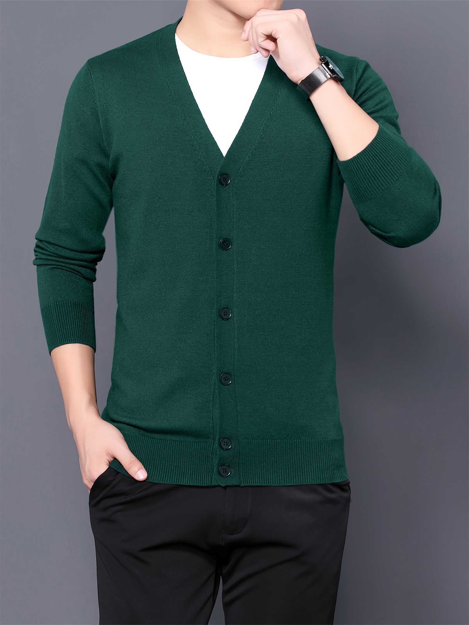 V neck on sale sweater business casual