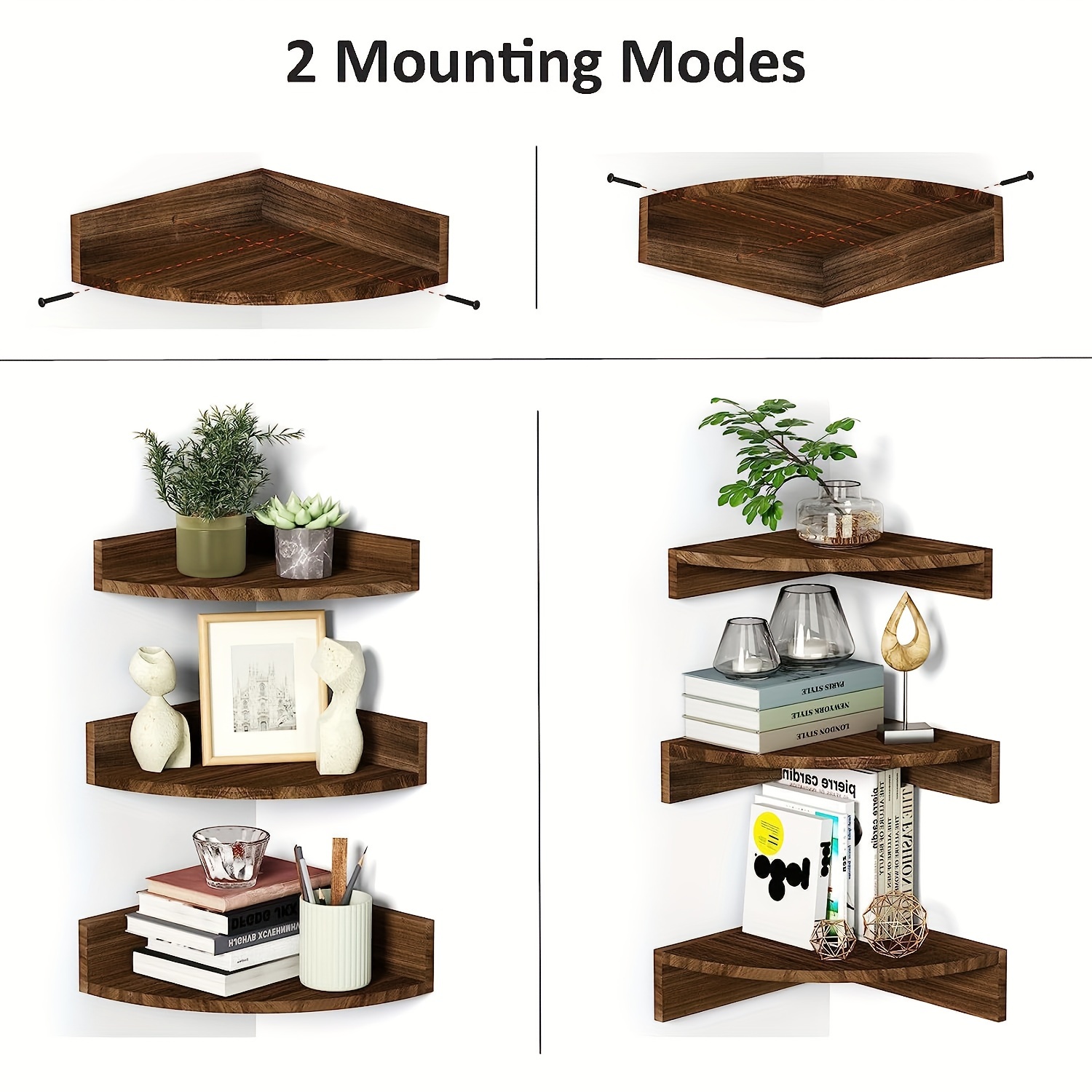 Wooden Floating Storage Rack Wall mounted Bathroom Partition - Temu