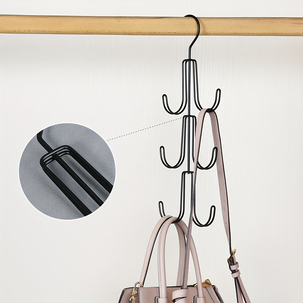 Handbag Hanging Organizer Hanging Bag For Storage - Temu