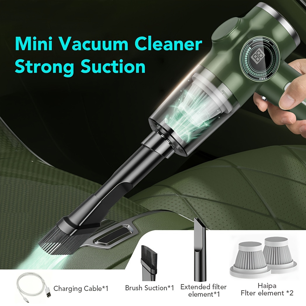 Cordless Push Rod Handheld Vacuum Cleaner High power Silent - Temu