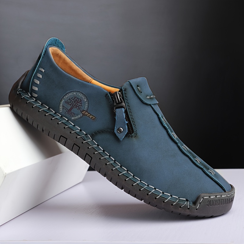 Men's synthetic clearance leather shoes