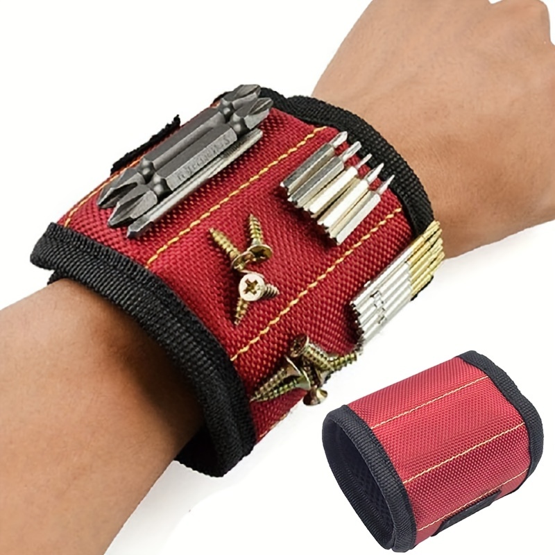 Magnetic Wristband Portable Tool Bag Magnet Electrician - Temu