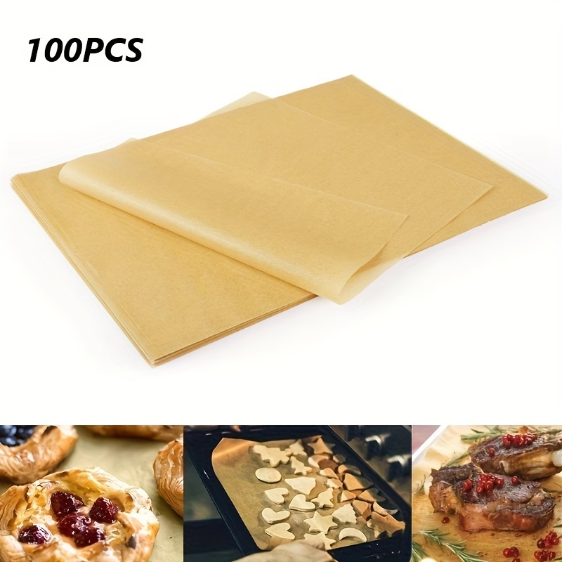  Giveyoulucky 1 rollo de papel de hornear de doble cara  absorbente de aceite blanco para cocinar al vapor para papel de pergamino de  restaurante, respetuoso con el medio ambiente para el