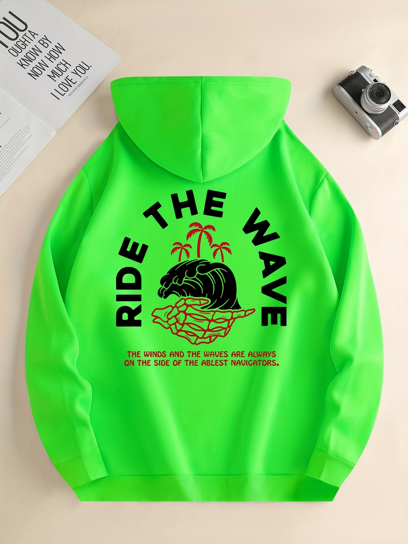 Waveprint hoodies deals