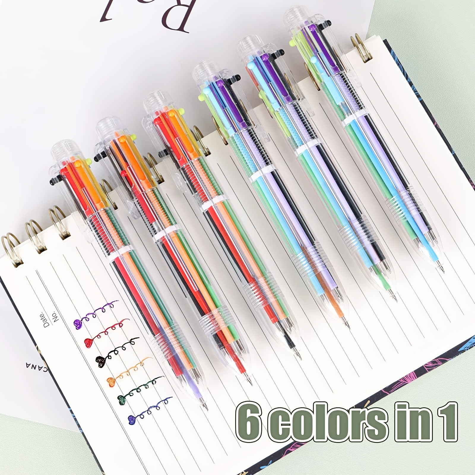 Retractable Multi Color Pen