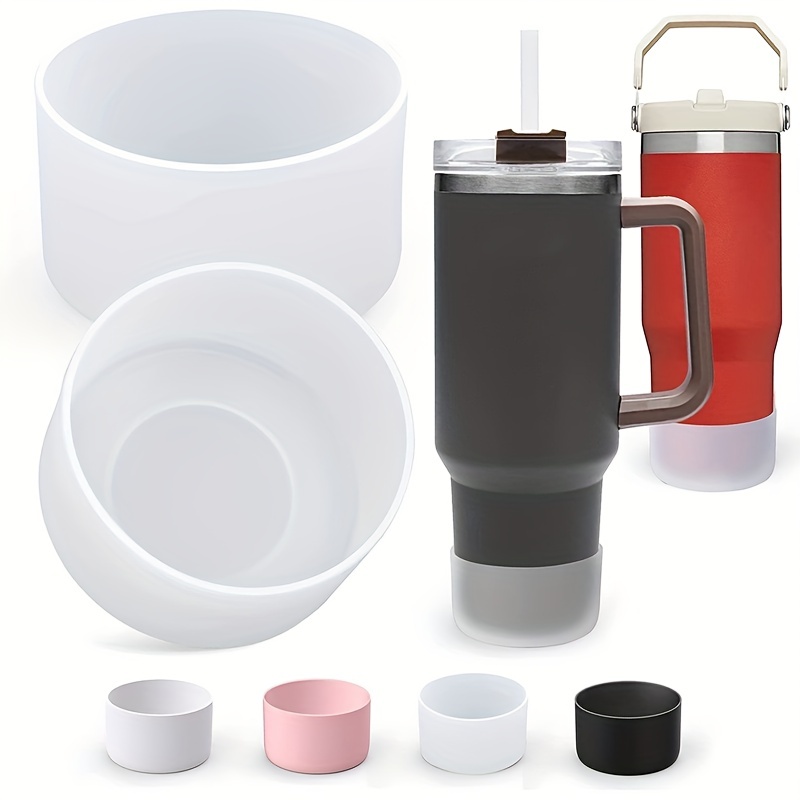 Silicone Cup Bottom Protective Sleeve, Non-slip Insulated Mug Tumbler  Sleeve, Cup Accessories - Temu