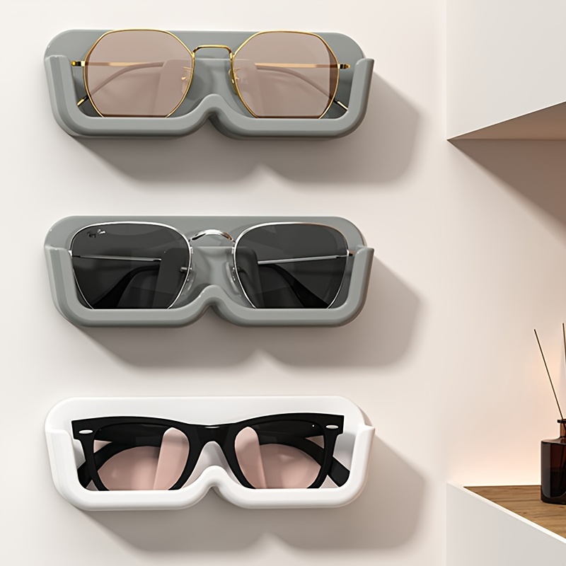 Wand montierte Brille Veranstalter Aufbewahrung halter Sonnenbrille Brillen  behälter Brillen Display Behälter Halter Zubehör - AliExpress