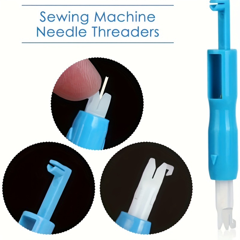 Sewing Machine Needle Threader Automatic Thread Puller Needle