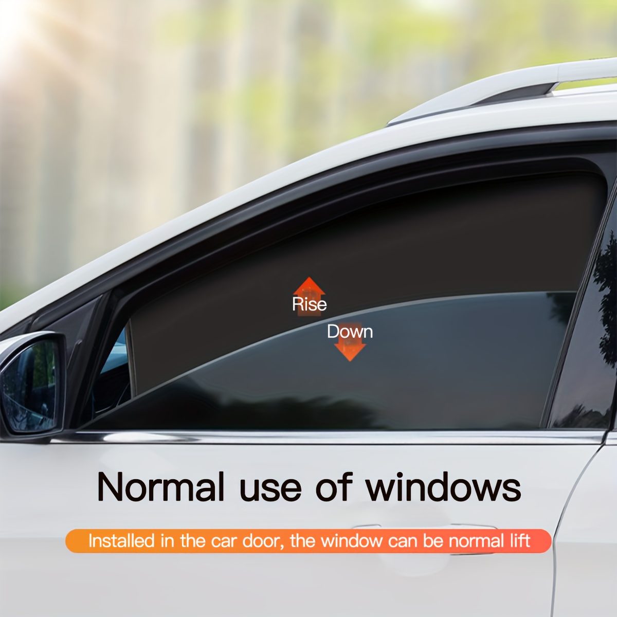 2 Stück Autofenster sonnenschutz Elastisch Auto sonnenschutz - Temu  Switzerland