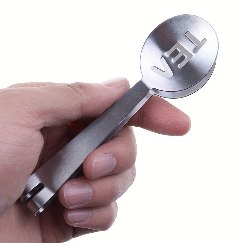 Tea Bag Squeezer, Stainless Steel Solid And Strainer Parts