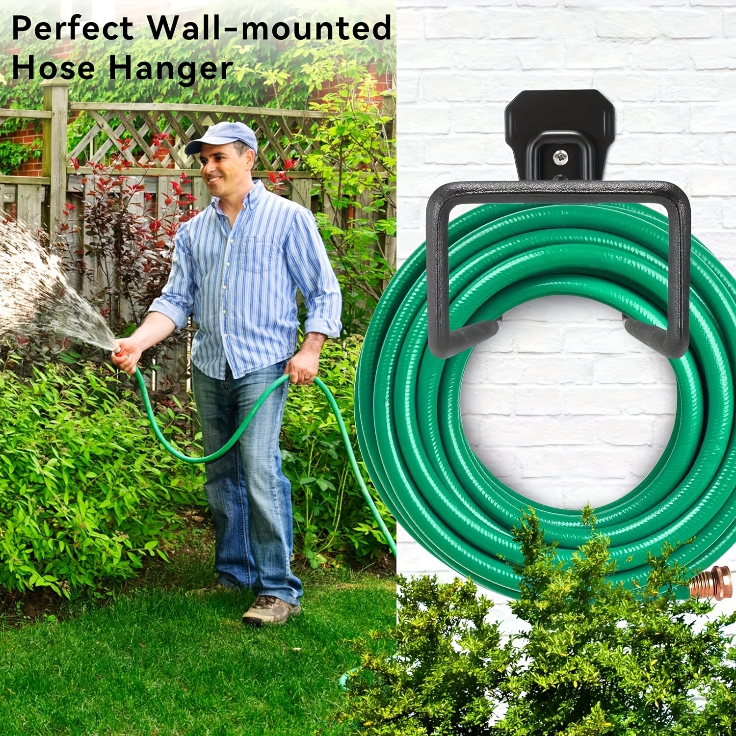 Water Hose Hanger Water Pipe Hook Water Hose Holder Garden - Temu Canada