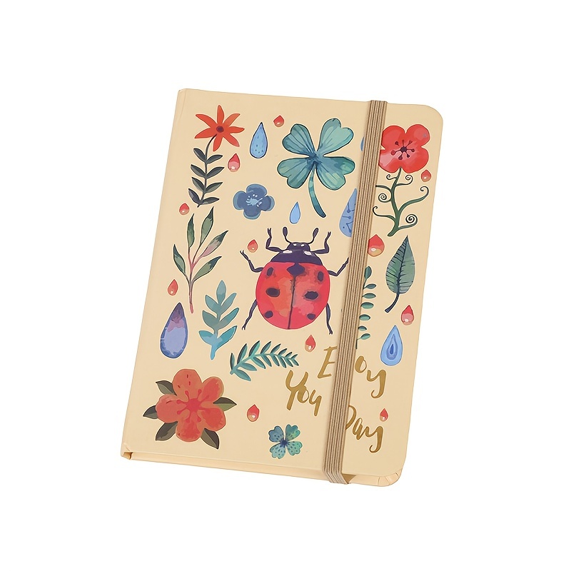 A5 Hardcover Journal Diary Animal Plant Cover Lined Pages Notebook