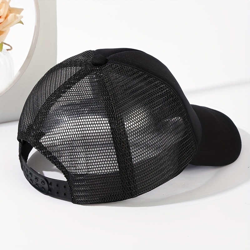Cartoon Game Console Print Trucker Hat Mesh Baseball Cap