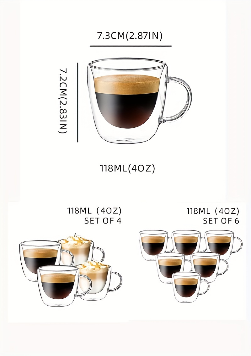 Tè O Tazza Da Caffè Doppio Isolata Immagine Stock - Immagine di percorso,  nessuno: 146673301