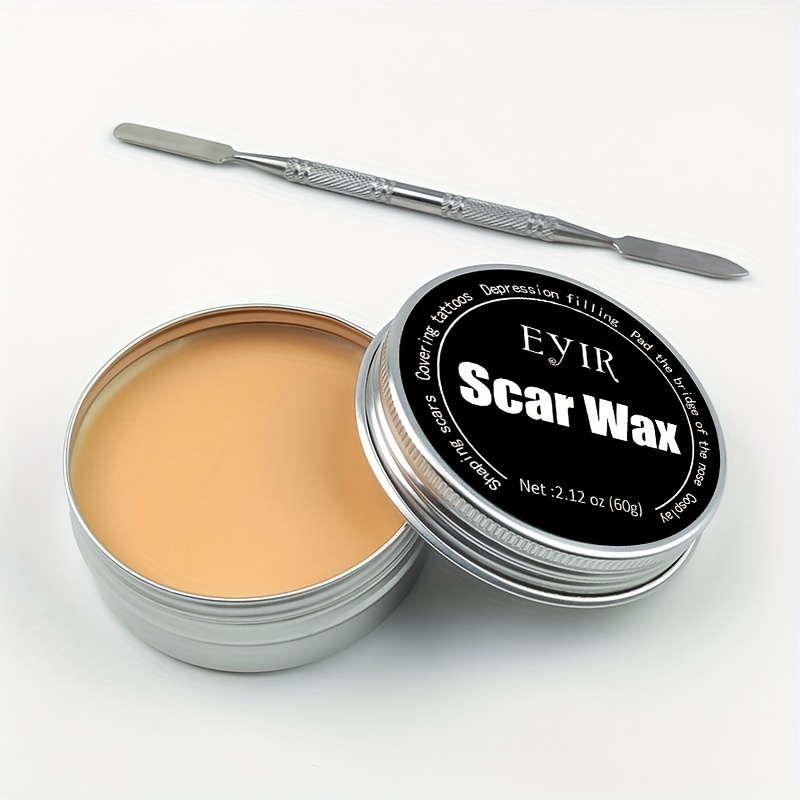 3 Color Scar Wax Kit Wound Shaping Styling Scar Wax Spatula - Temu