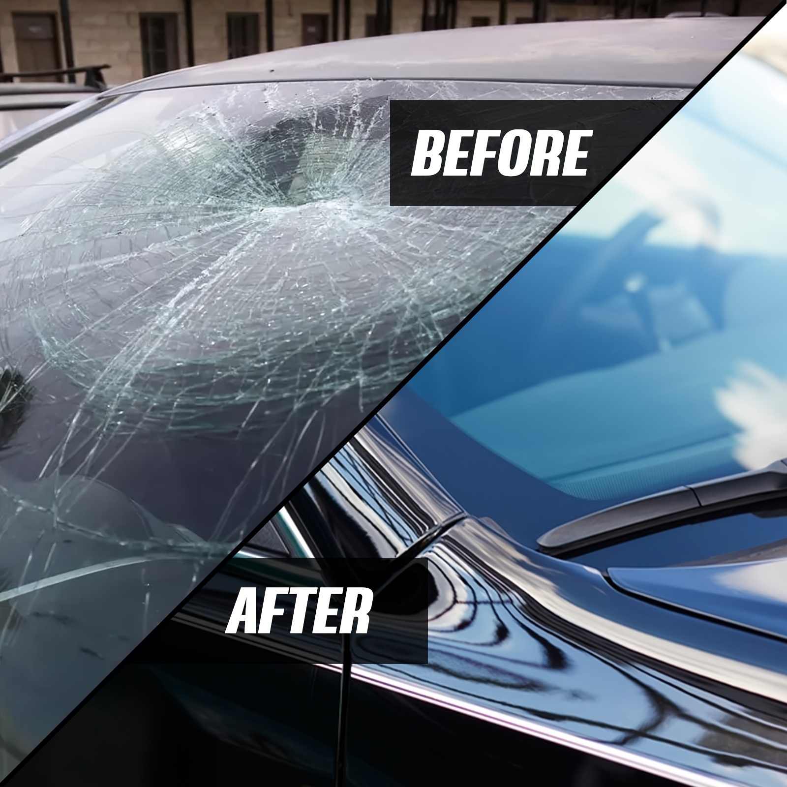 Car Windshield Repair Glue Adhesive Car Window Glass Crack Repair Kit, Car  Glass Scratch Crack Repair Tool