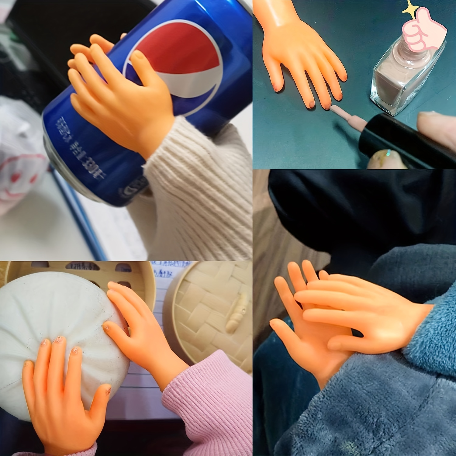 Kaufe Streich Cartoon Lustige Finger Hände Kreative Finger Spielzeug  Spielzeug Um Die Kleine Hand Modell Urlaub geschenk Spielzeug
