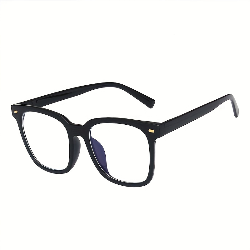 Thick Oversized Square Computer Glasses UV400 Protection