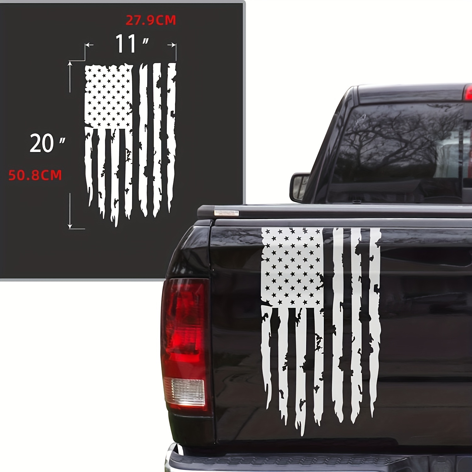 Large flag decals on sale for cars