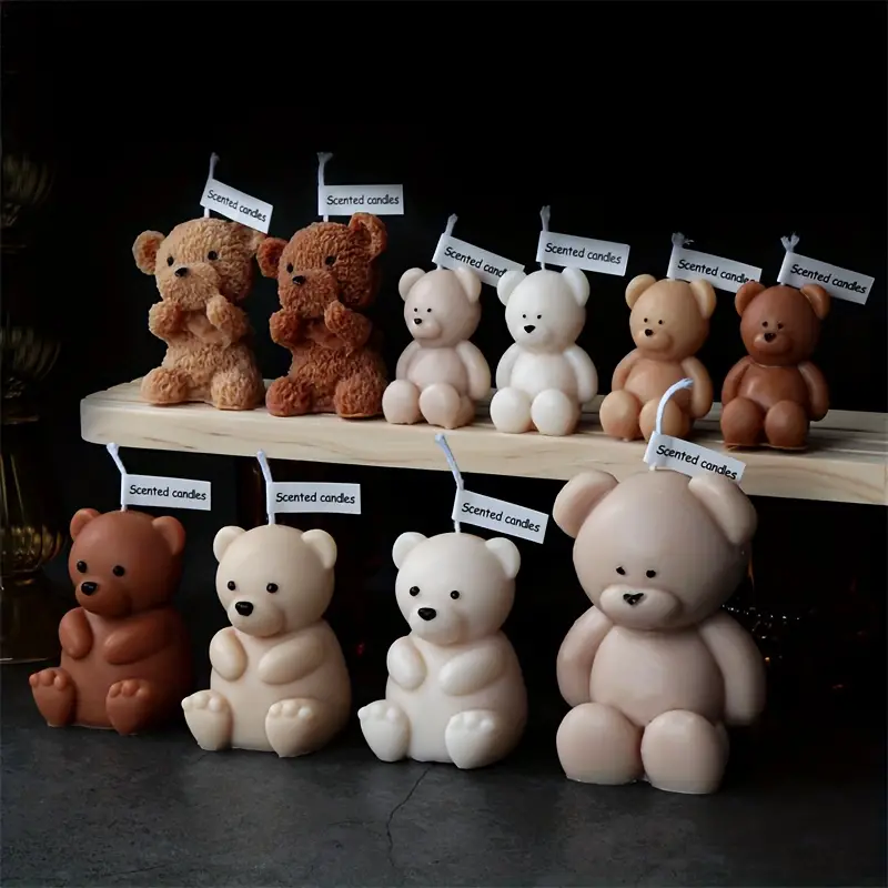 Multisize Lovely Seated Fat Bears Upside Down Baby Bear - Temu