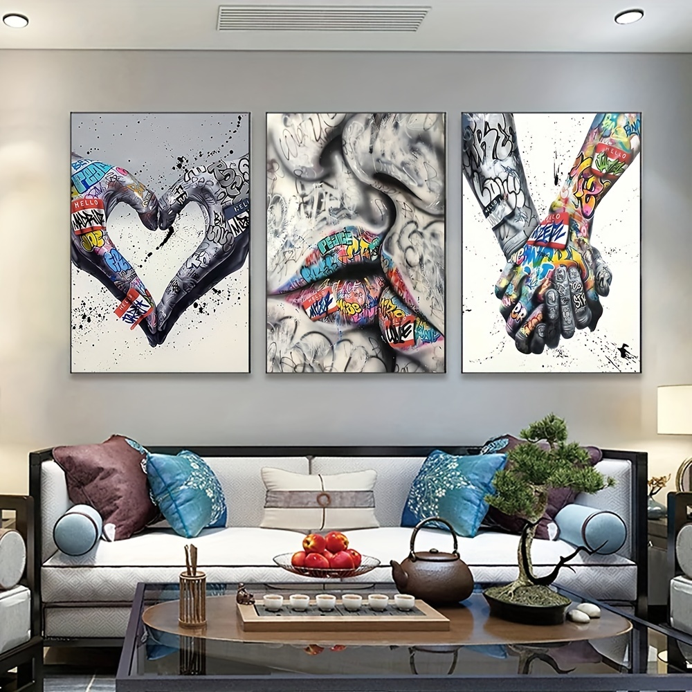 Abstract Canvas Painting For Living Room And Bedroom Decoration Stunning Wall  Art Prints And Posters For A Beautiful Home Temu
