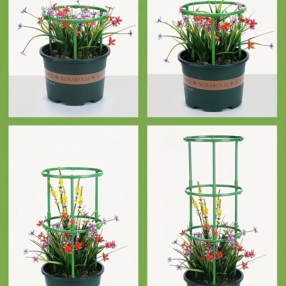 Stackable Climbing Vine Support Rods Set