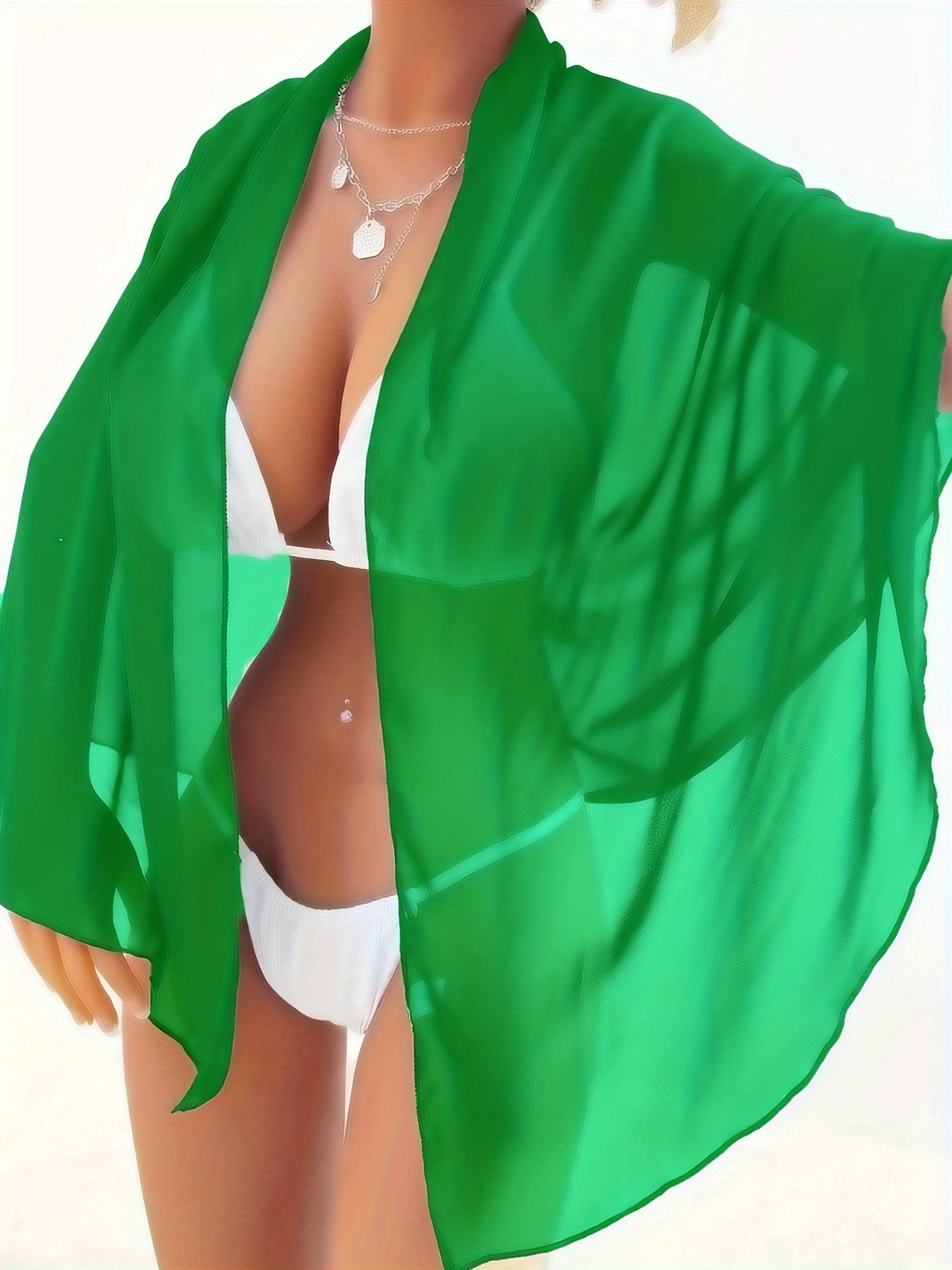 SHU-SHI Womens Beach Cover Up Sarong Swimsuit Cover-Up Many Solids Colors,  Lime Green, One Size : : Clothing, Shoes & Accessories