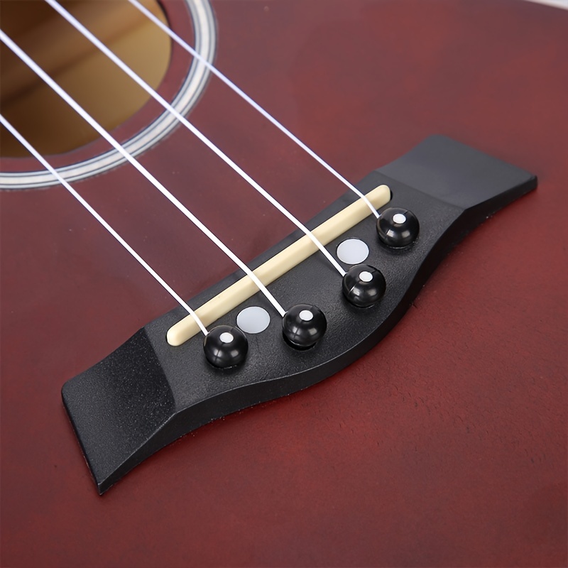 Acheter 21 pouces Ukulélé 4 Cordes Ukulélé Petite Guitare Basse